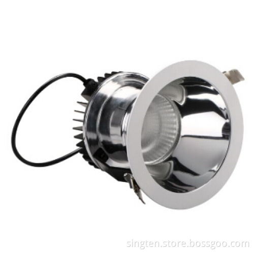 2017 New design high CRI dimmable anti-glare led downlight 50w